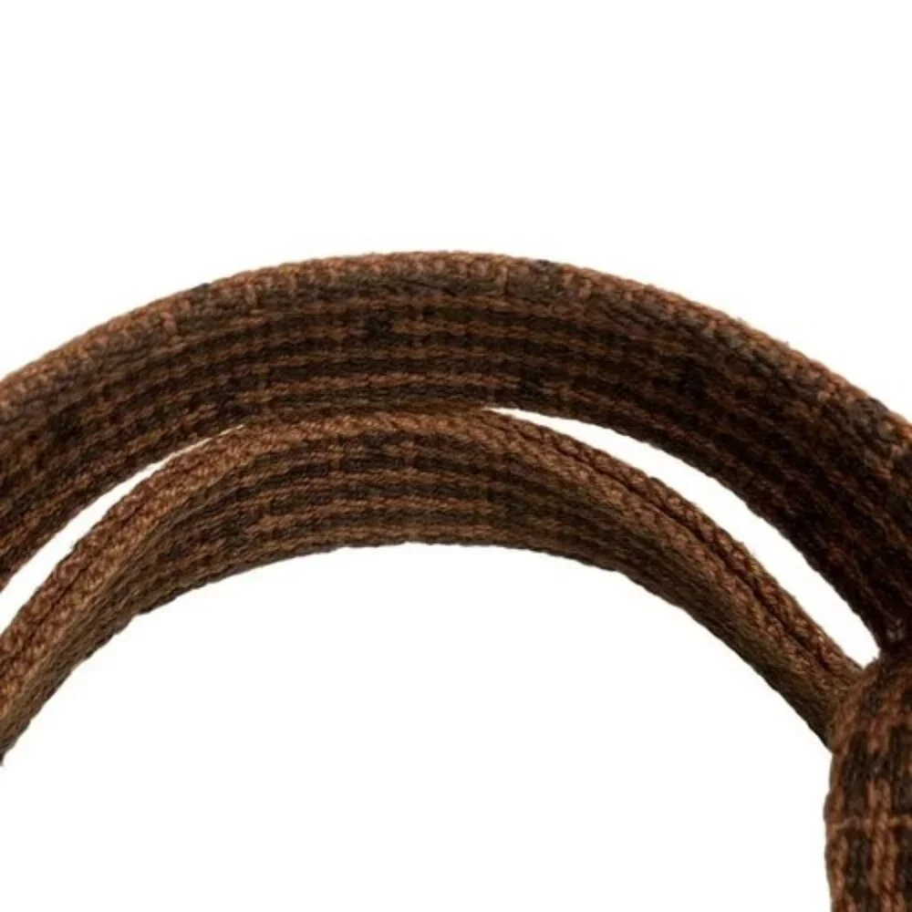 HERMES Her Line Tote PM Brown Polyamide Polyester Tote Bag - Picture 9 of 11